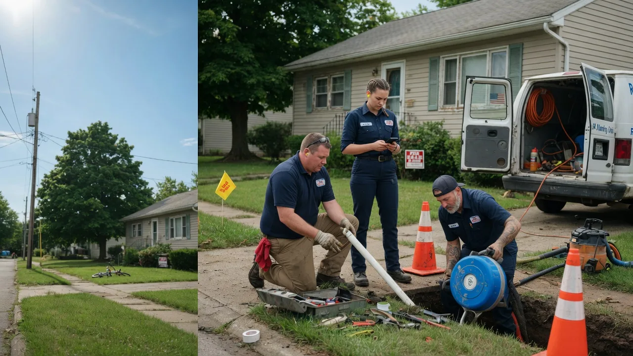 Sewer Line Repair in Line Lexington, PA near me